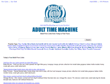 Tablet Screenshot of adulttimemachine.com